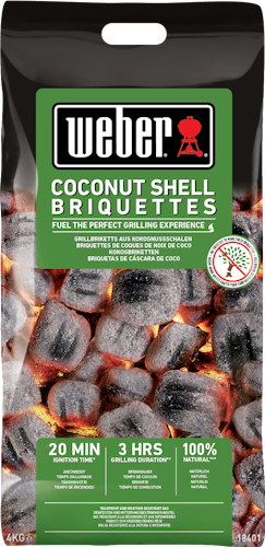 Weber Briketts aus Kokosnussschalen 8 kg