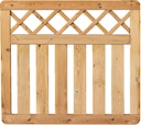 Vorschaubild T&J KAMPEN Gartenzaun Senkrecht Ranki 100 x 90 cm