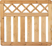 T&J KAMPEN Gartenzaun Senkrecht Ranki 100 x 90 cmZubehörbild