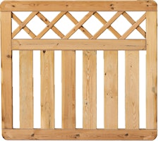 T&J KAMPEN Gartenzaun Senkrecht Ranki 100 x 90 cm