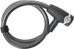 CONTEC Kabelschloss EcoLoc 85 cm grau Ø 15 mm, Sicherheitsstufe: 5