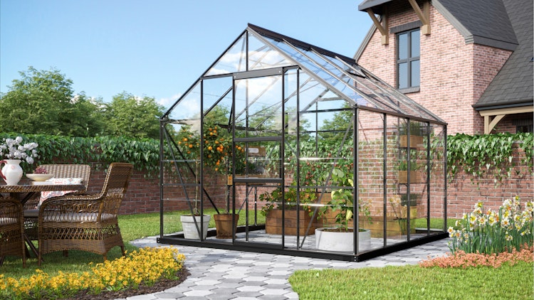 Vitavia Gewächshaus Merkur 6700 inkl. 2 Dachfenstern - 6,7 m²