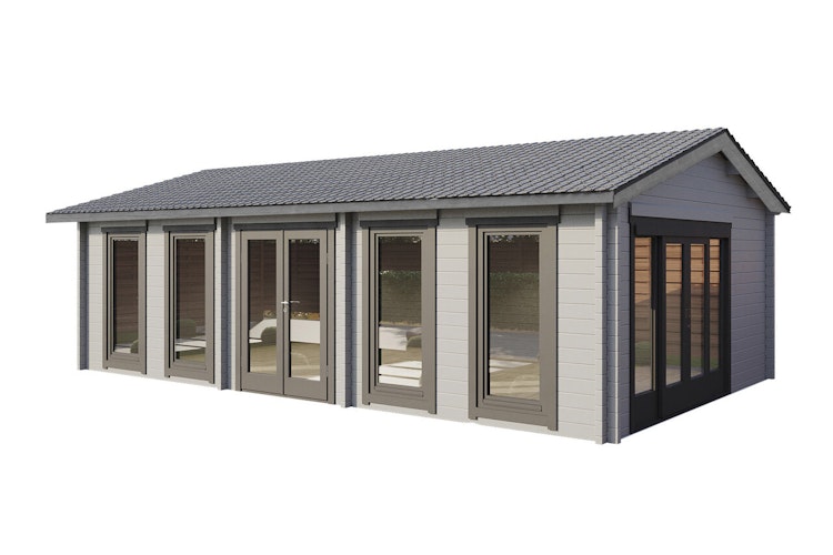 Wolff Finnhaus Ferienhaus Moma 43 - 70 mm