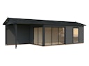 Vorschaubild Palmako Gartenhaus Amanda 17,1 +7,8 m² Slide Plus- 44 mm