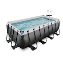 Vorschaubild Exit rechteckiger Rahmenpool mit Kartuschenfilteranlage 400 x 200 cm (Höhe 122cm)