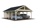 Vorschaubild Palmako Carport Robert 40,6 m² mit Geräteraum