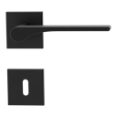 Vorschaubild Griffwerk VAYA 261 LEAF LIGHT fast2fix Fast2Fix Rosetten eckig Buntbart Graphitschwarz