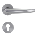 Vorschaubild Griffwerk VAYA 194 ALDA fast2fix Fast2Fix GK3 Rosetten rund Profilzylinder Edelstahl matt