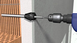 Gutta Befestigungsset für Porenbeton / Vollstein / Lochstein mit Dämmung bis 25 cm (für 6 Bohrlöcher) Gutta Befestigungsset für Porenbeton / Vollstein / Lochstein mit Dämmung bis 25 cm (für 6 Bohrlöcher)Zubehörbild