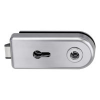 Griffwerk SMILE -Edelstahl matt-Optik Schlosskasten -PZ