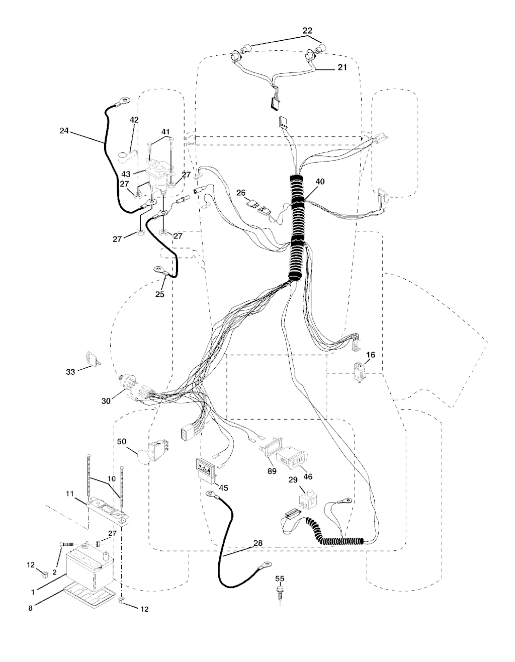 Explosionszeichnung Ersatzteile