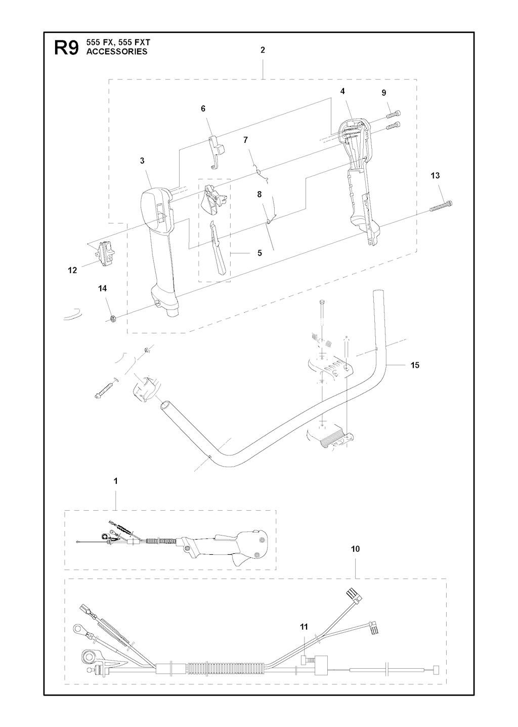 Explosionszeichnung Ersatzteile