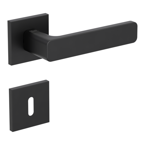 Griffwerk VAYA 265 MINIMAL MODERN fast2fix  Fast2Fix Rosetten eckig Buntbart Graphitschwarz