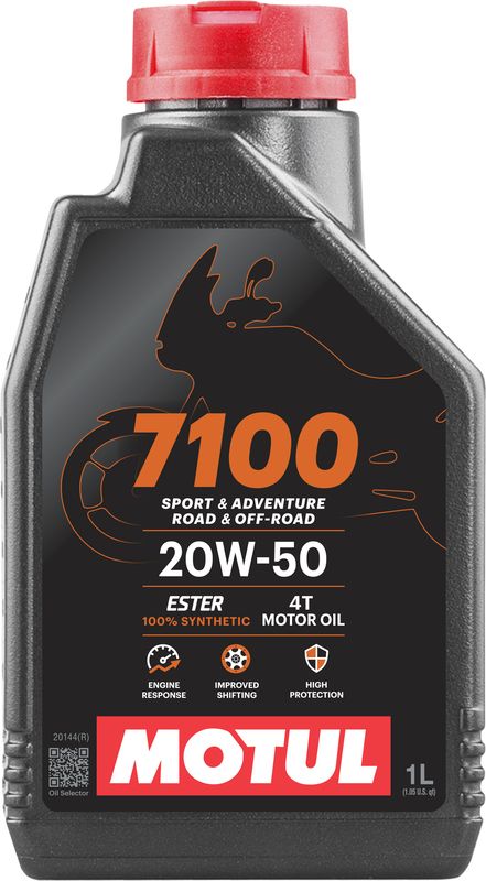 MOTUL 7100 4T Motorenöl - 20W50 1 l