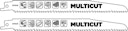 Vorschaubild kwb MULTICUT Säbel-Sägblatt Universal SB (2 Stück) 571040