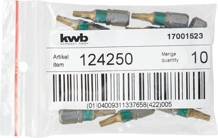 kwb Bit 25mm Torx 10 Titan LS 124250