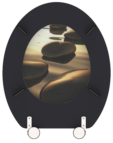 MDF WC-Sitz SEA STONE