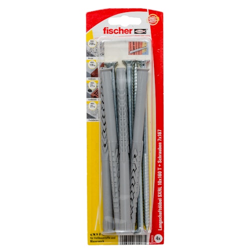 FISCHER Langschaftdübel SXRL 10x160 T K (4 St.)