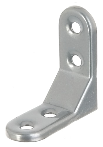 Alberts® Zierwinkel geprägt aluminiumgrau kunststoffbeschichtet  50x50x20 mm