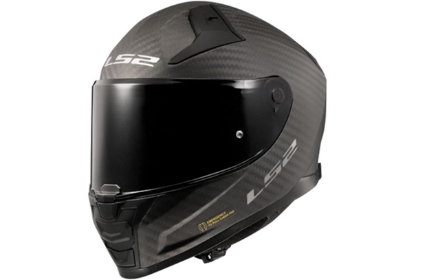 LS2 Integralhelm FF811 Vector II Carbon XL Schwarz matt Solid