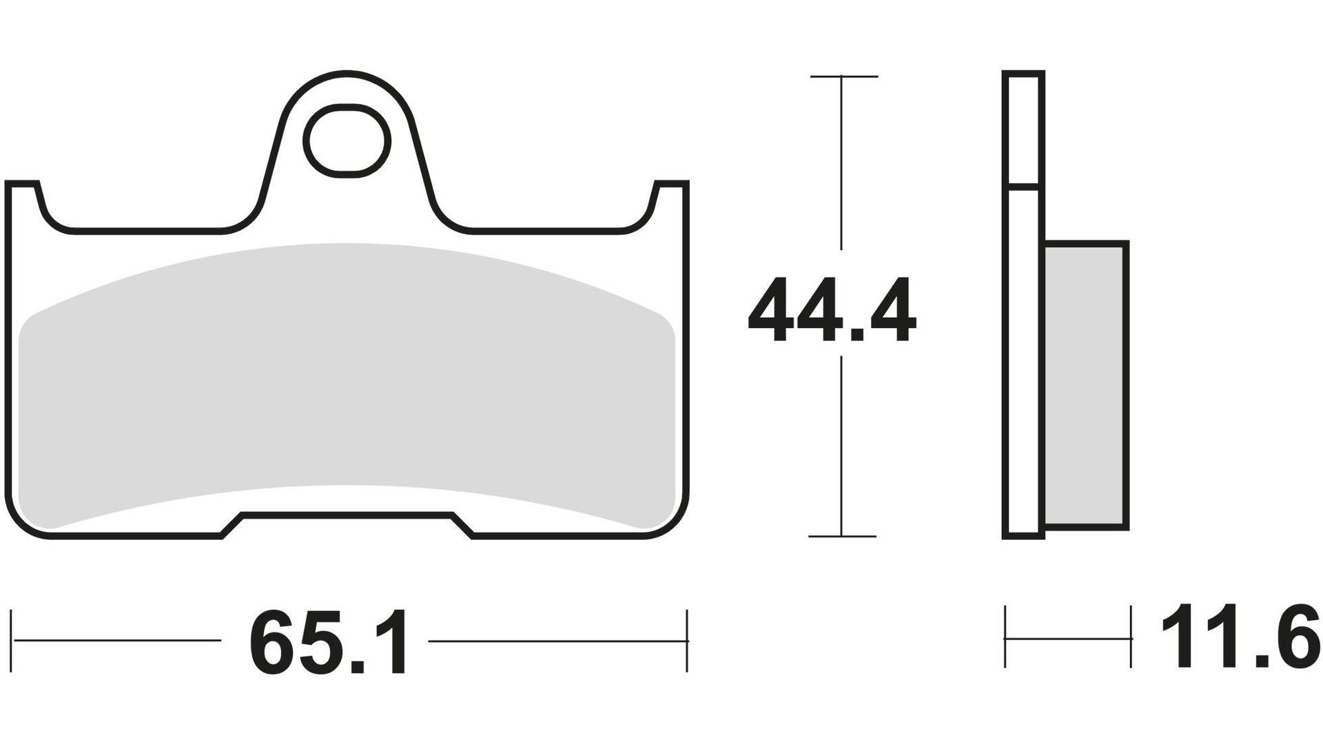 TRW Bremsbelag MCB 756 mit Zulassung
