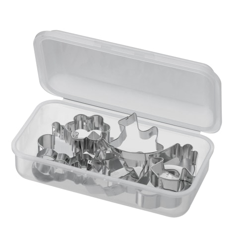 Kaiser 10 Keks-Ausstecher in Aufbewahrungsbox