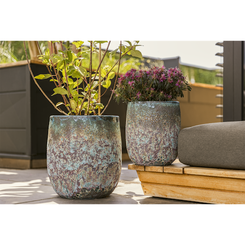 Plant Pot Aava grün antik