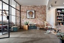 HANDMUSTER MEISTER Designboden MeisterDesign. flex DB 400 Terrazzo dunkel 6858