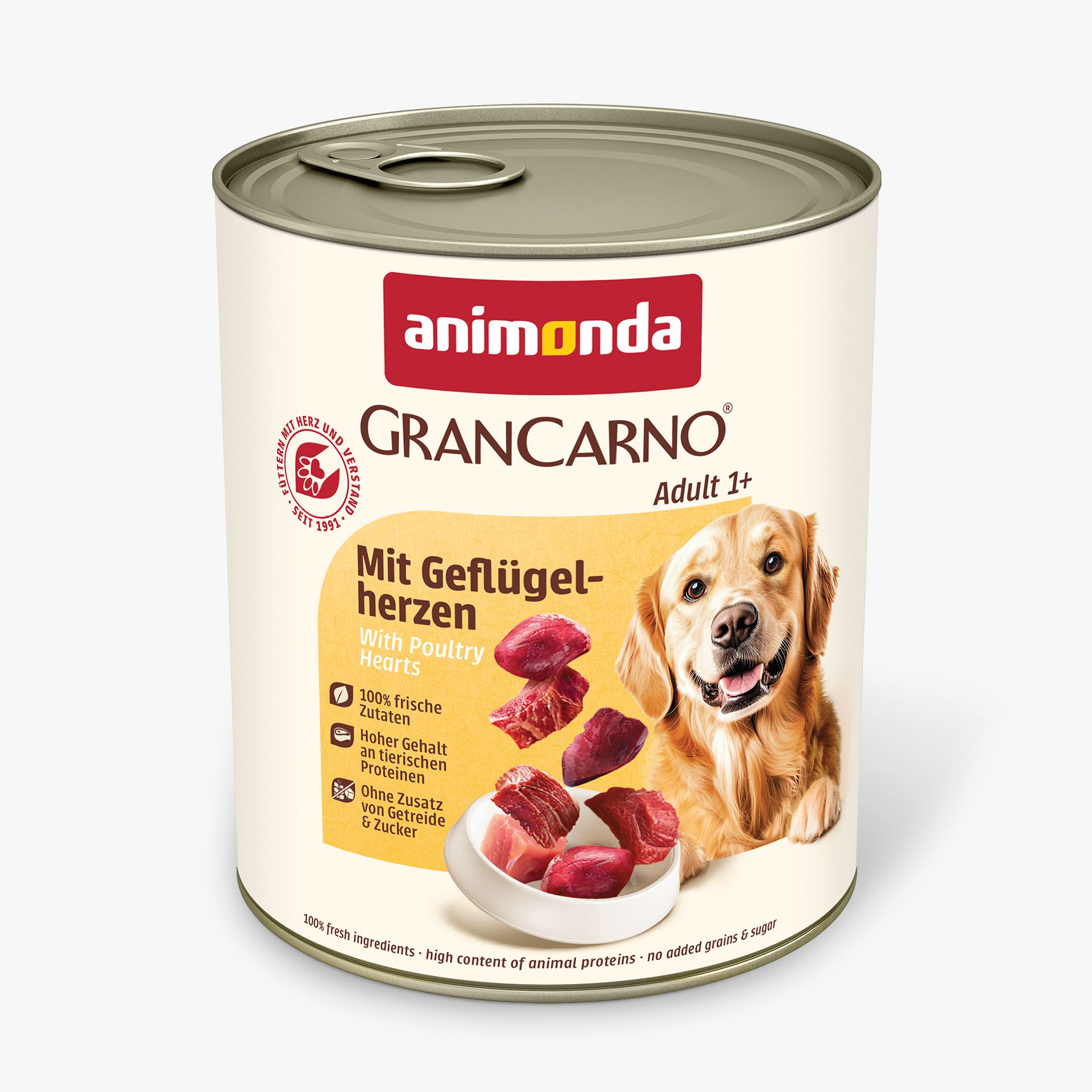 animonda Gran Carno Adult 800g Dose Hundenassfutter
