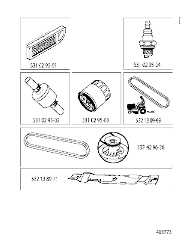Husqvarna Gartentraktoren 96041002405 LTH171