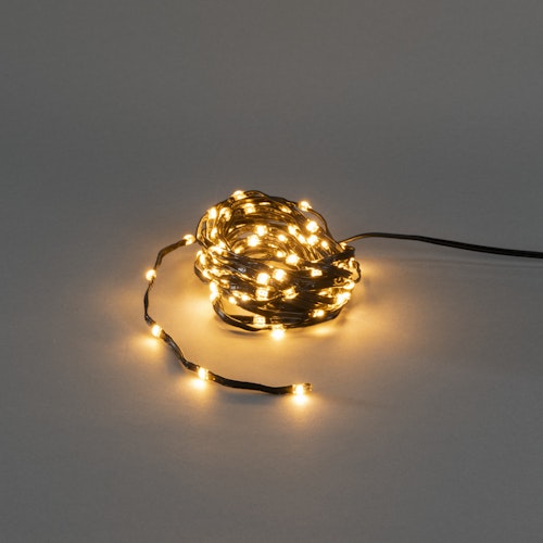 Konstsmide Weihnachtsbeleuchtung Microlichterkette 200 bernsteinfarbenen LEDs