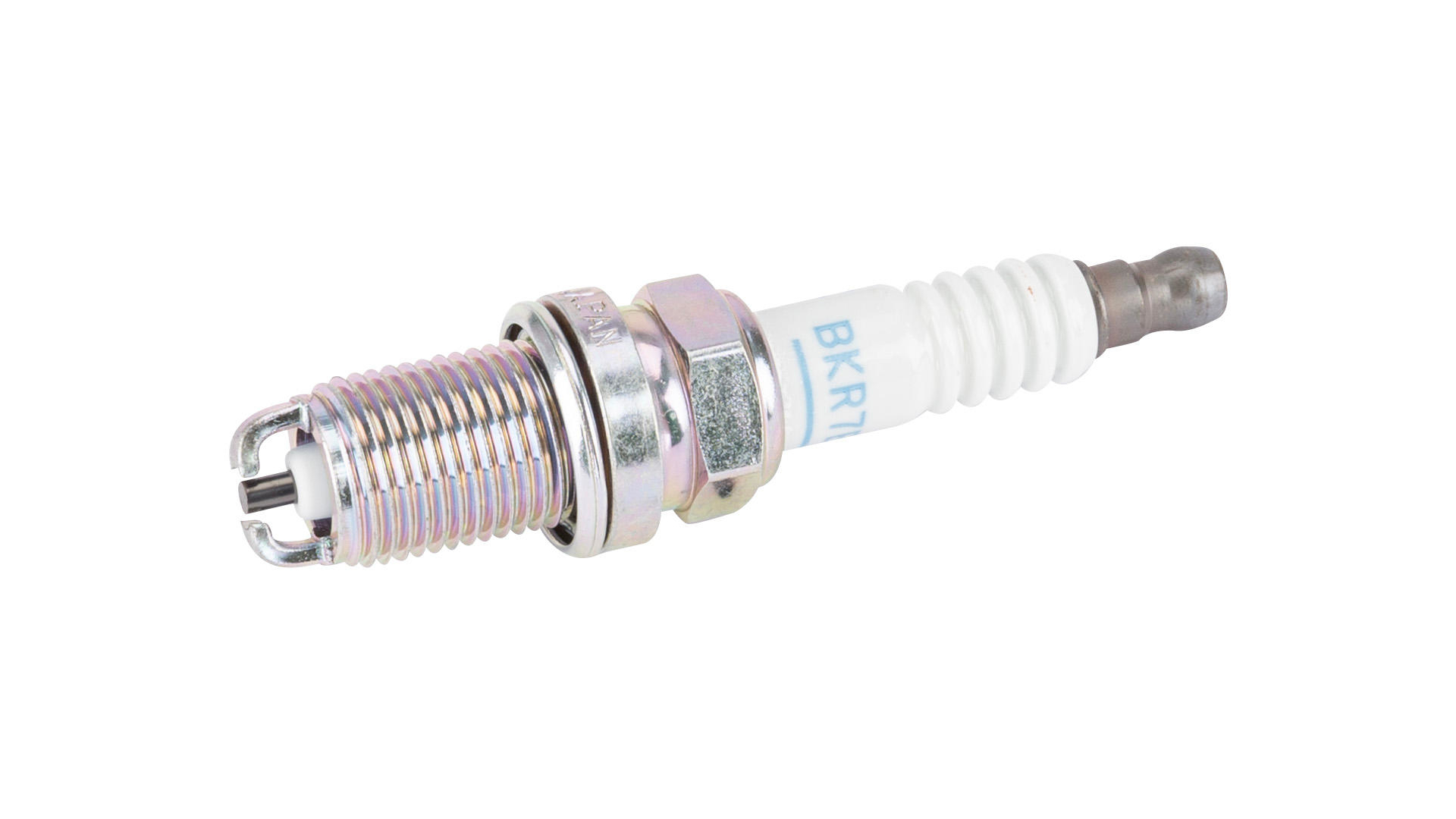 NGK Zündkerze BKR7EKC, Schlüsselweite 16, Zündkerze Gruppe B, 14 mm Gewinde