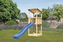 Vorschaubild Akubi Kinderspielturm Anna mit Pultdach inkl. Wellenrutsche