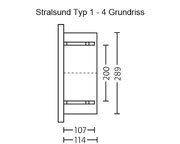 Skan Holz Satteldach Vordach Doppeltür Stralsund
