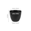 Vorschaubild Wikholm form Design Hängetopf aus Jute in natur 17 x 17 cm