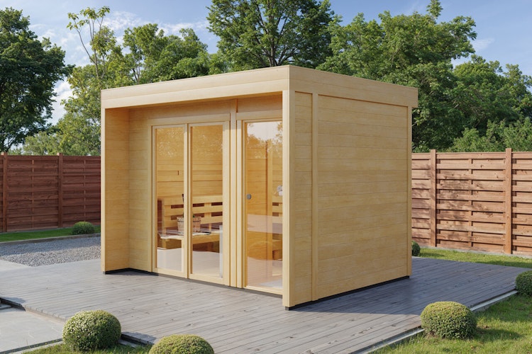 Wolff Finnhaus Saunahaus Vidar 3221 - 44 mm