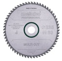 Vorschaubild Metabo Sägeblatt "multi cut - professional"235x2,4/1,8x30Z60 FZ/TZ 5°
