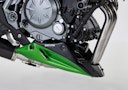Vorschaubild BODYSTYLE Sportsline Bugspoiler ABS Kunststoff schwarz für KAWASAKI Z650 