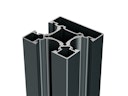 Vorschaubild dz VIDUAL Steckzaun-Mittelpfosten 90 x 90 mm mit Zubehör