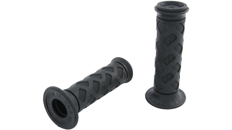 Progrip Griffgummi 789 Schwarz Geschlossen Paar Ø22/25mm Länge 115mm