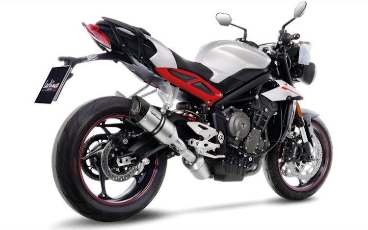 LeoVince SLIP-ON Edelstahl SBK LV PRO für TRIUMPH STREET TRIPLE 660/765 S/SA2/R/R LRH/RS