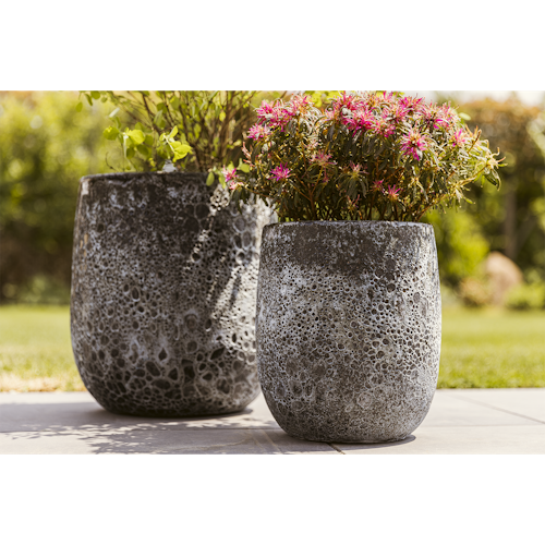 Plant Pot Aava schwarz antik