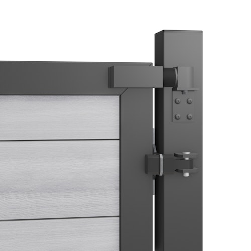 TraumGarten Torschließer mit Stopp-Funktion anthrazit