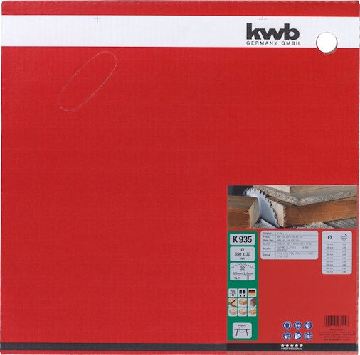 kwb Bk-Sägebl. HM Ø 350 x 30  Z32 593544