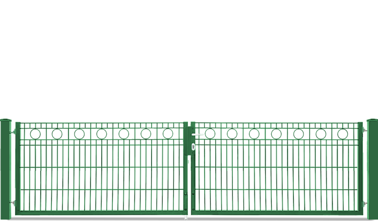 dz Flügeltor VARIO Residenz standard ROM Doppeltor