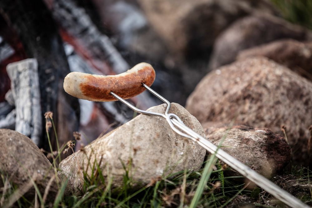 Petromax Lagerfeuer-Spieß ls1 (Gabel gerade) 2 Stück