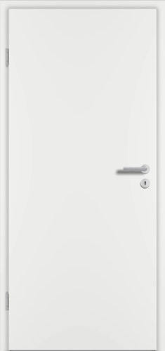 Prüm Schallschutz-Wohnungseingangstürblatt 32 DB Glatt CPL RAL 9016 Weißlack TB SD32KL3 VS RPKR