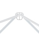 Vorschaubild TraumGarten System Eckpfosten Basic (75-180°)