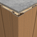 Vorschaubild NewTechWood WPC Winkel 55 x 55 x 2900 mm