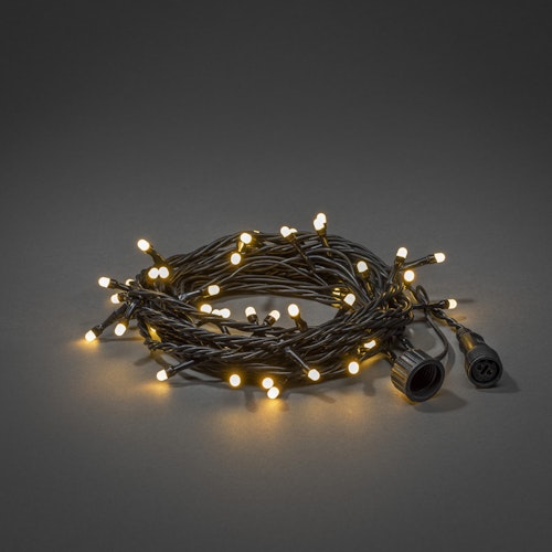 Konstsmide Weihnachtsbeleuchtung  LED System Erweiterung 50 warmweiße Dioden